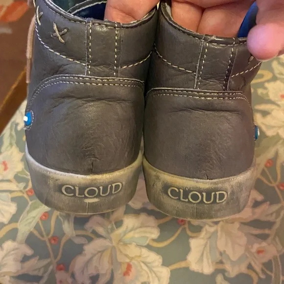 Cloud Aika Leather High-top Sneaker - Picture 5 of 9